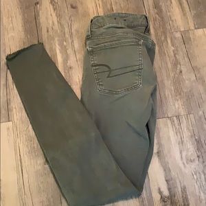 American eagle super super stretch jegging size 2